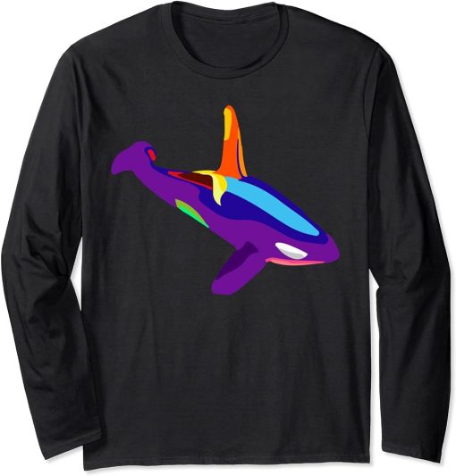 Killer Whale Lover Gifts Womens Orca Killer whales Mens Long Sleeve T-Shirt