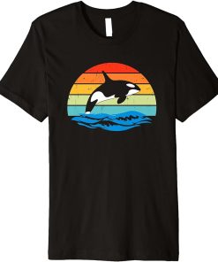 Retro Orca Premium T-Shirt