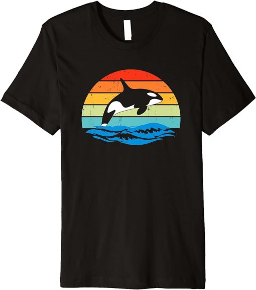 Retro Orca Premium T-Shirt