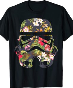 Tropical Stormtrooper Floral Print T-Shirt